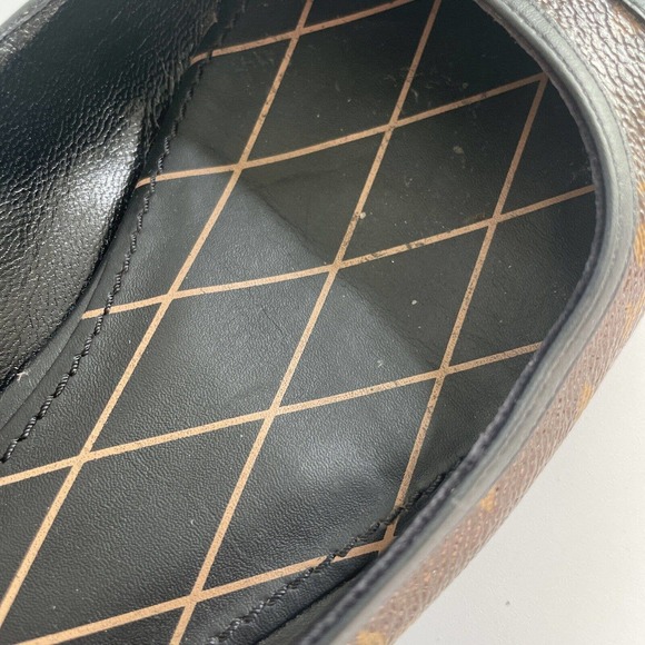Louis Vuitton Womens 39 Monogram Revival Ballet Flat Ballerina Slip On AUTHENTIC - Picture 11 of 16